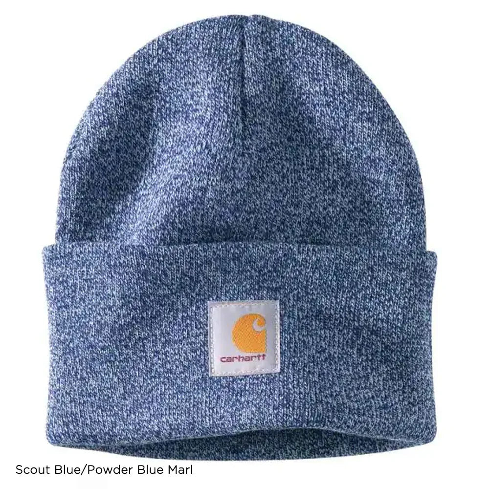 Carhartt Watch Hat Beanie - Scout Blue/Powder Blue Marl - RSEA Safety Outlet